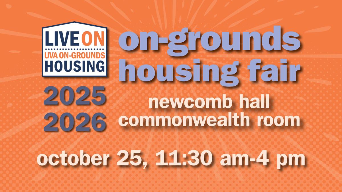 20252026 Upperclass Housing Housing and Residence Life, U.Va.